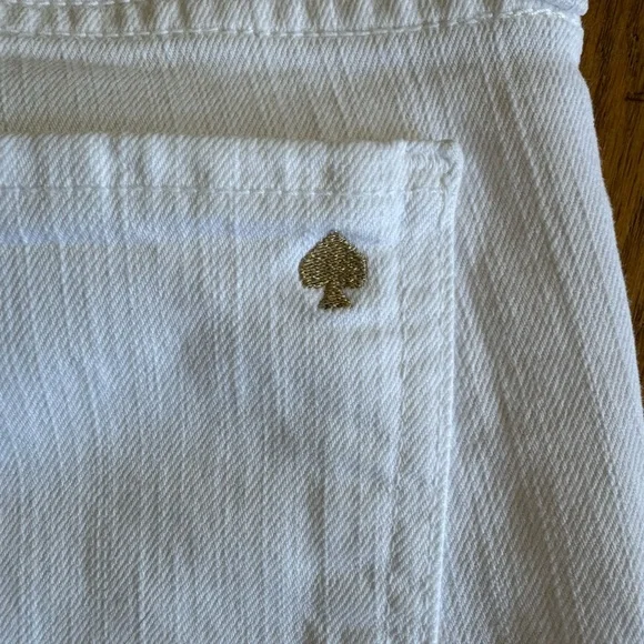 White Kate spade straight leg jeans - Picture 6 of 8